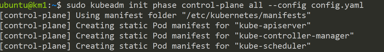 Apply the ClusterConfiguration