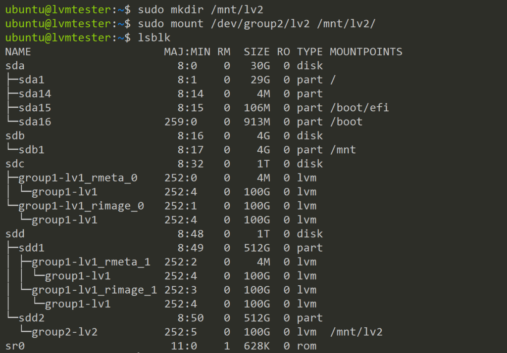 Mount the FIle System
